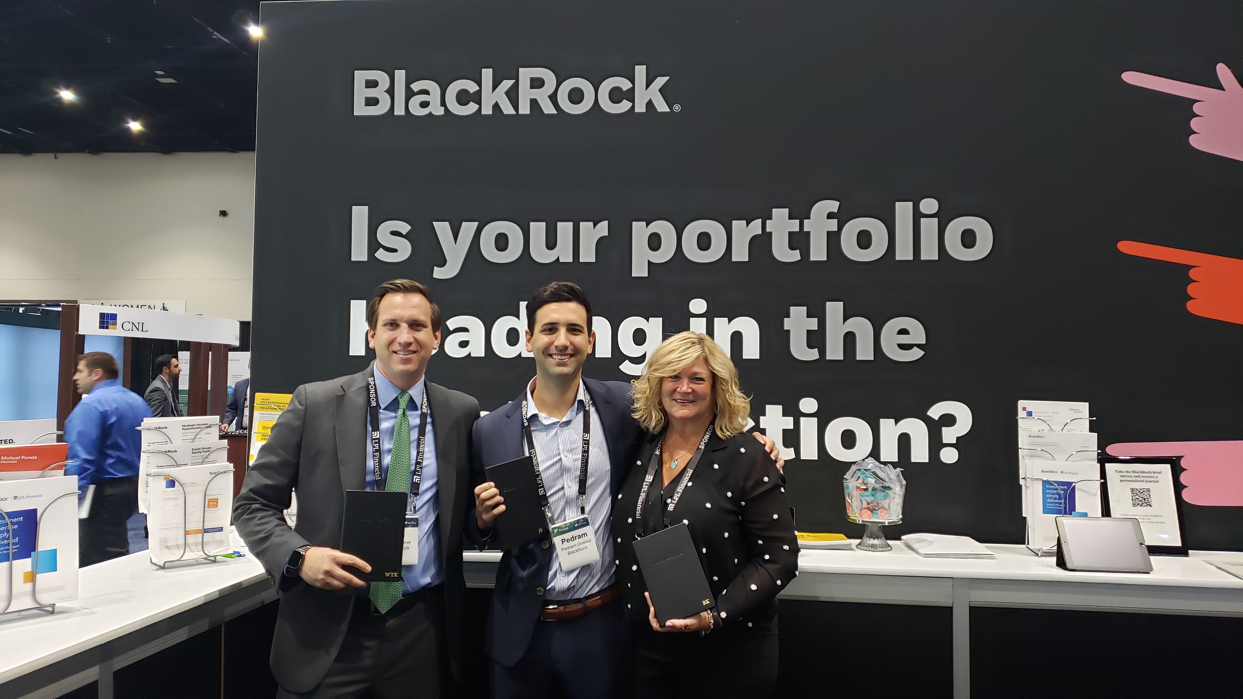 Journal Embossing for BlackRock in San Diego - Georgia Engraving,  Embossing, UV Printing, 3D Printing and Event Activations Inkwell Designers